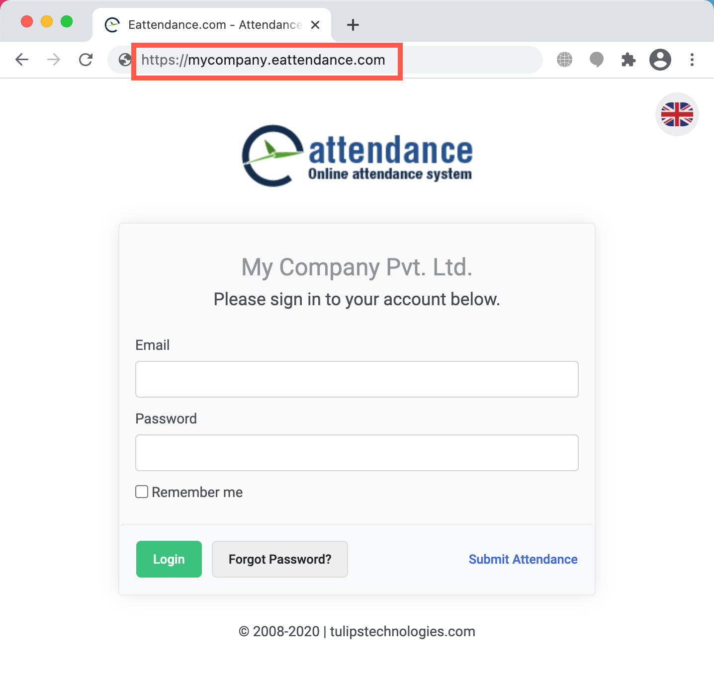 Access from anywhere